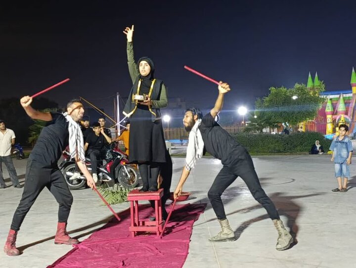 جشنواره تئاتر خیابانی «کران تا بیکران» در بوشهر برگزار شد