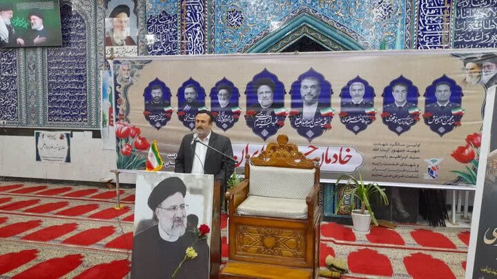 مراسم  گرامیداشت شهدای خدمت در دیلم برگزار شد