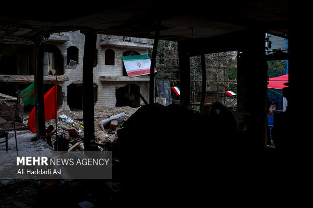 بزرگداشت شهدای حمله تروریستی  رژیم صهیونیستی به نارمک