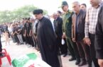 پیکر مطهر شهید بسیجی «عرفان یگانه» در روستای پوزگاه تشییع شد