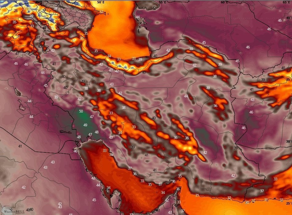 گسترده ترین گرمای شدید تابستانی در راه کشور