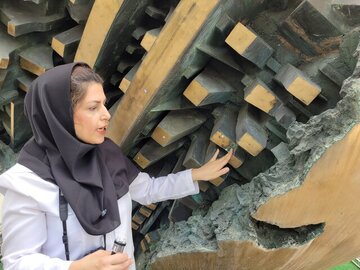 اثر تراز اولی که سال ۱۳۵۷ به ایران منتقل شد، مرمت می‌شود