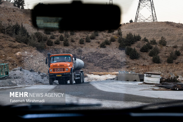 بازدید وزیر راه و شهرسازی از کنارگذر آزادراه شمالی کرج