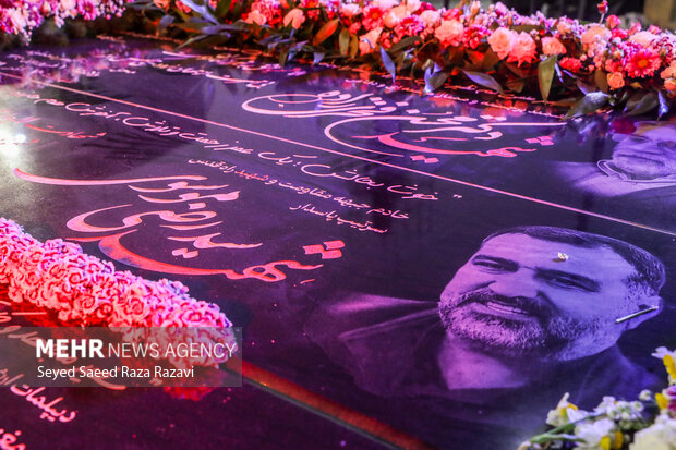 دومین سالگرد شهادت سردار سید رضی موسوی در امام زاده صالح (ع)