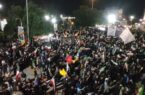 حضور گسترده مردم بوشهر در تجمع شبانه